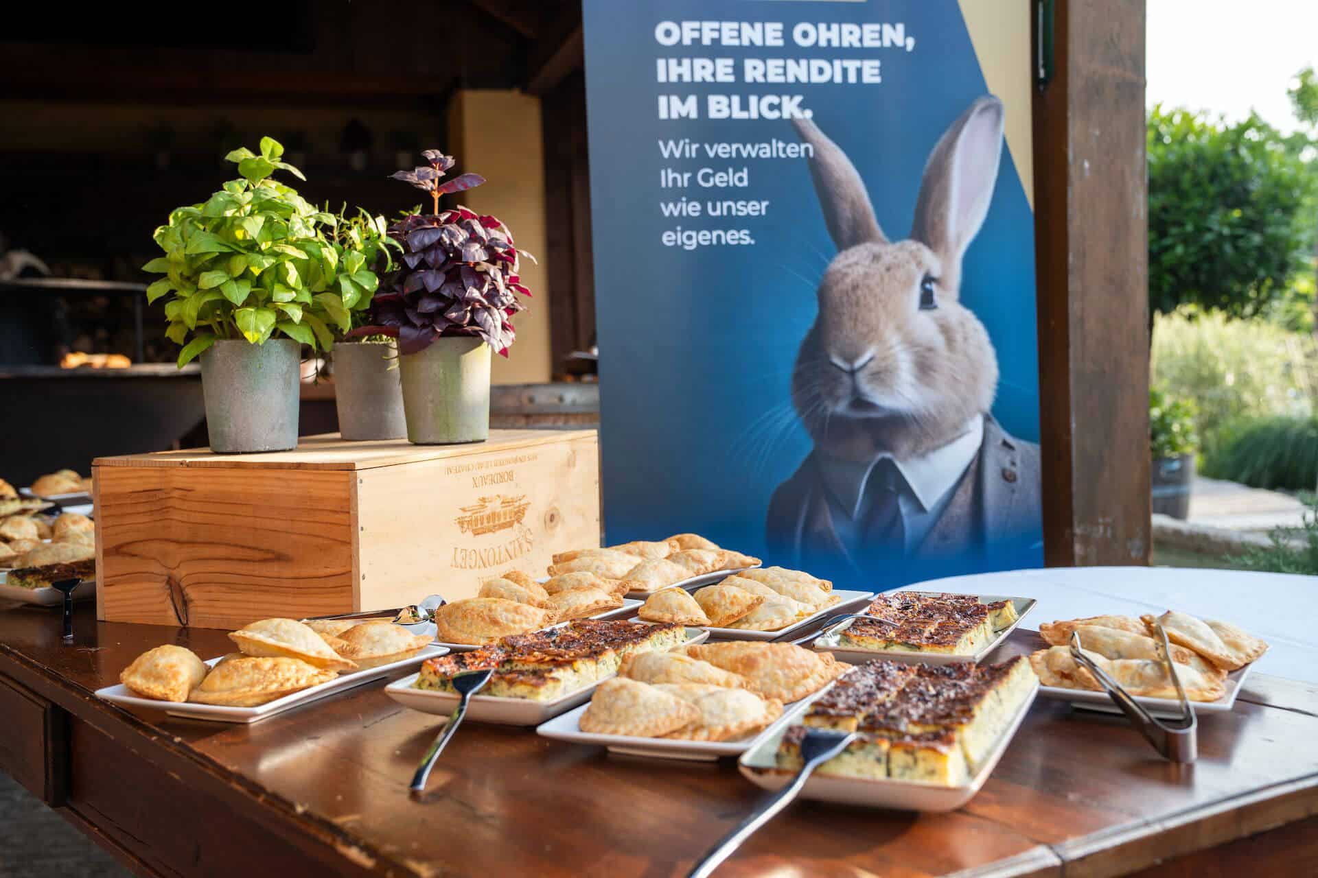 Das Team vom Maxililian verwöhnte uns mit kulinarischen Leckerbissen