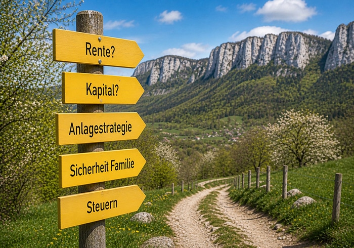 Rentenmodelle im Vergleich – Kapital, Rente, Teilkapital